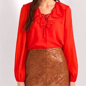 RALPH LAUREN | Med | Sheer Sleeves